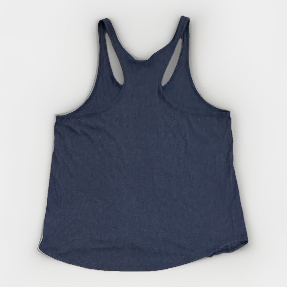 Tampa Bay Lightning Calhoun Women's Racerback Tank, Blue, Distressed Logo, XL - Picture 3 of 3